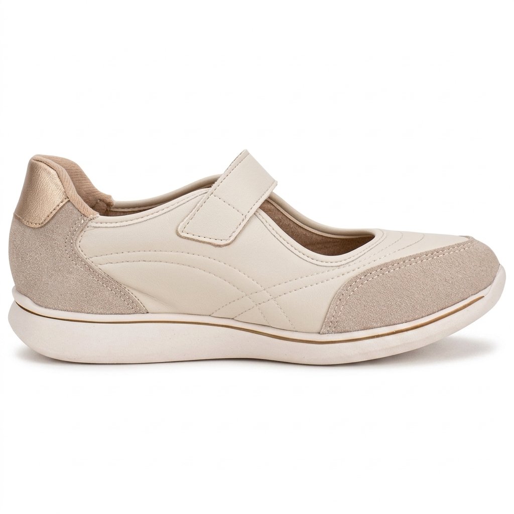 Tenis Feminino Casual Modare Marfim 7358243 Off Whitte 3