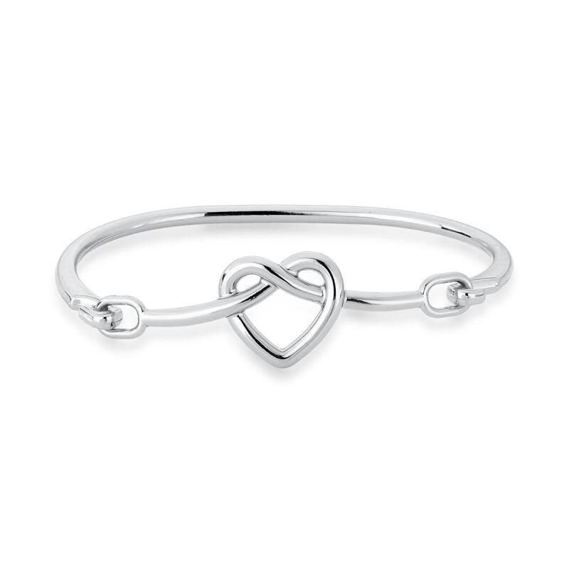 Bracelete Feminino coração Dourado Banhado a Ouro 18k Elegante Presente Feminino Dourado 2