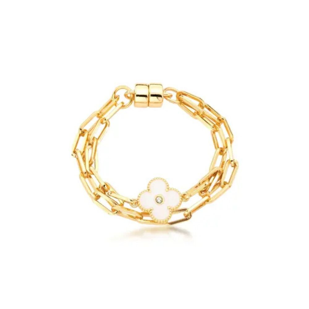 Cor Dourado/Bege