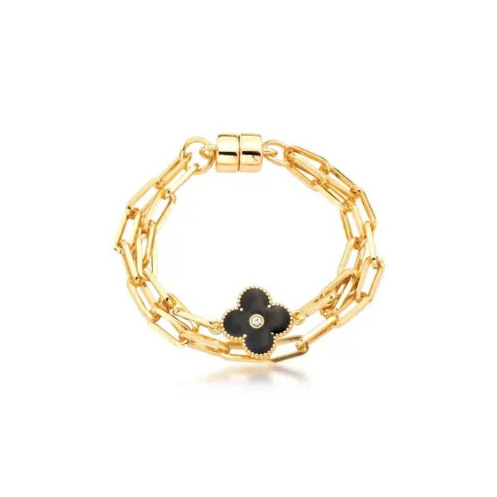 Cor Dourado/Preto