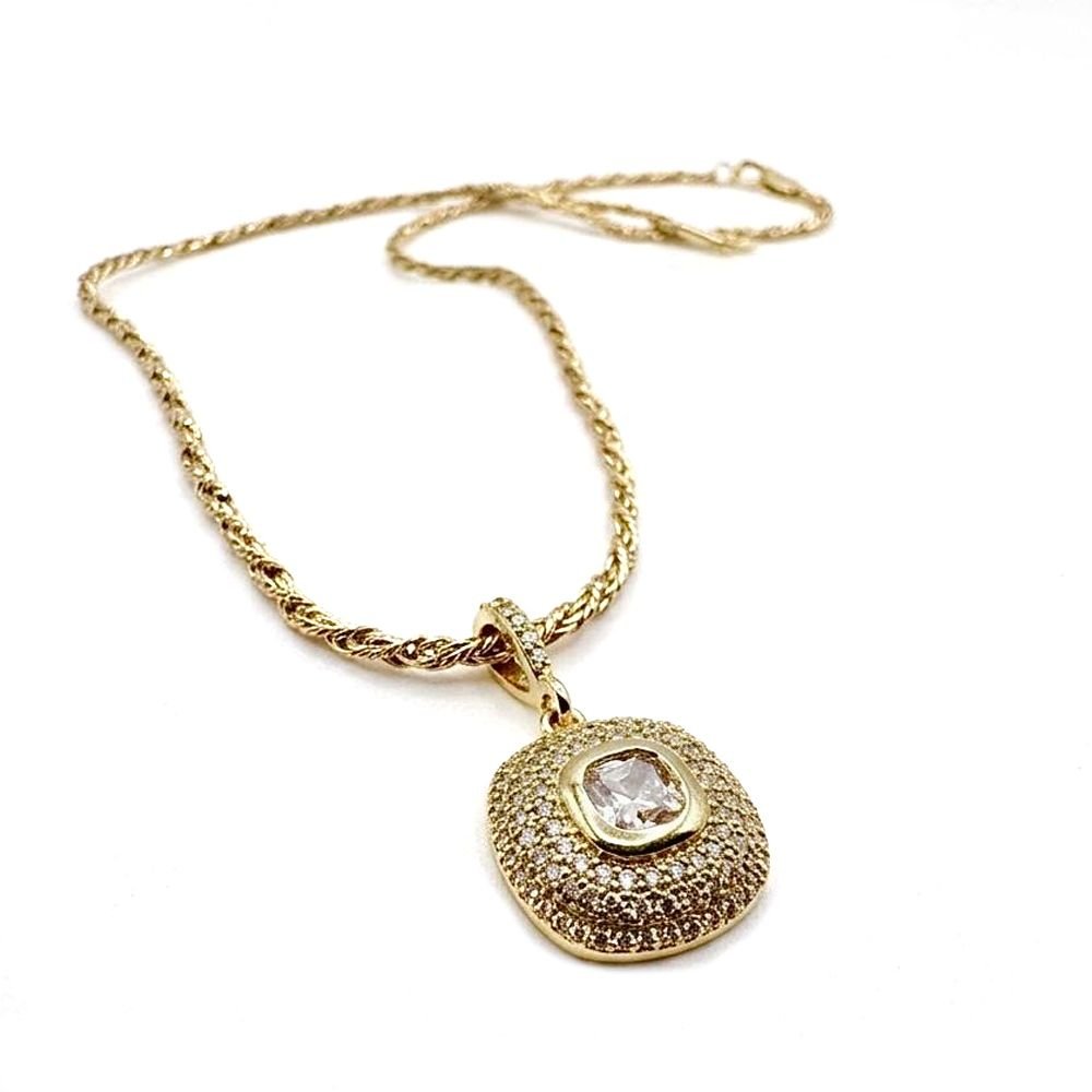 Colar Kendall em Banho Ouro