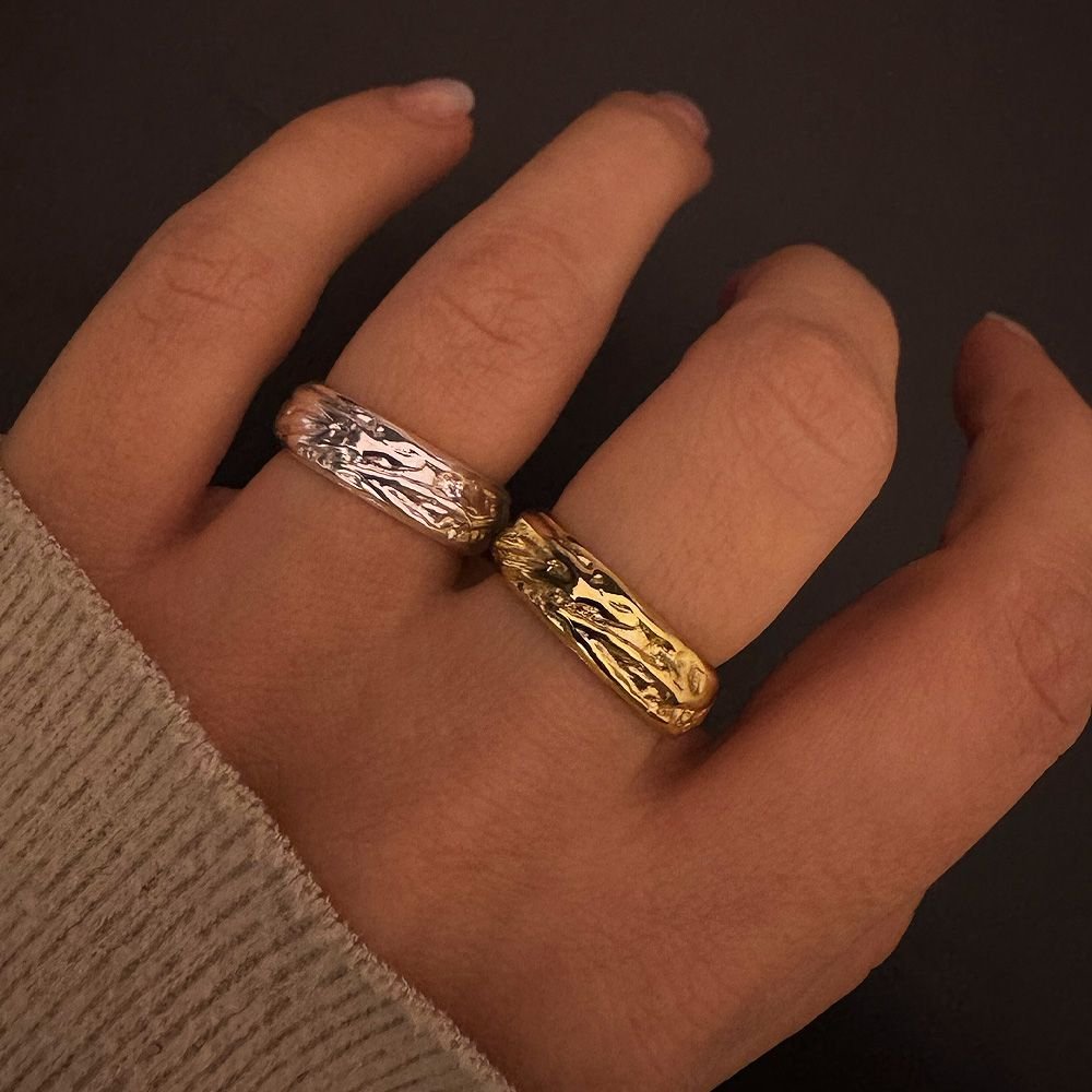 Anel Regulável Blair PPI em Banho Prata Prata 2