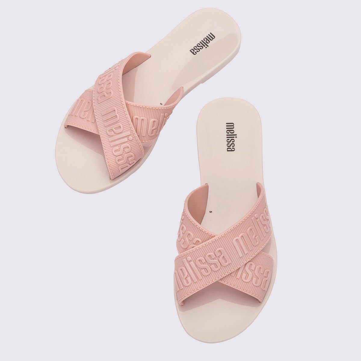 Melissa M Lover Slide Bege Rosa 35740 Rosa 4