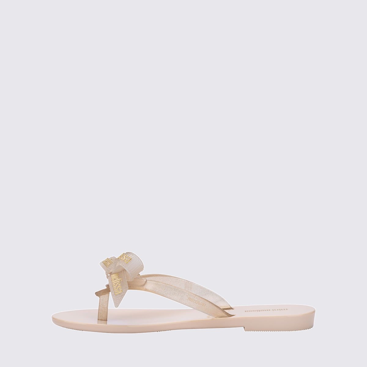 Mini Melissa Harmonic M-Lover Infantil Bege Glitter 35806 Bege 2