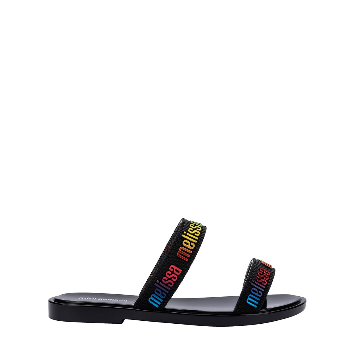 Mini Melissa Duo M Lover Slide Infantil Preto 38092