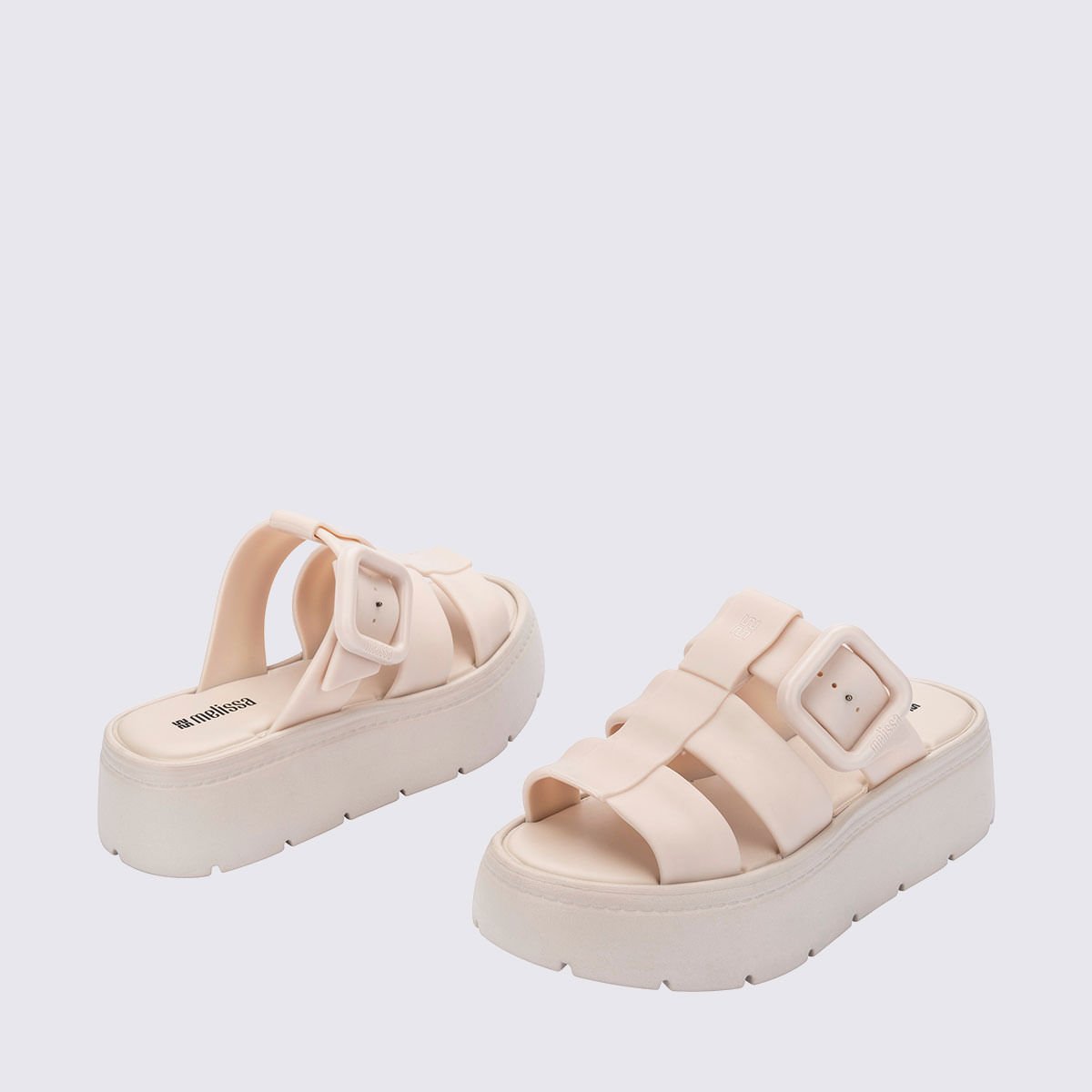 Melissa Pump Platform Bege 37802 Bege 3