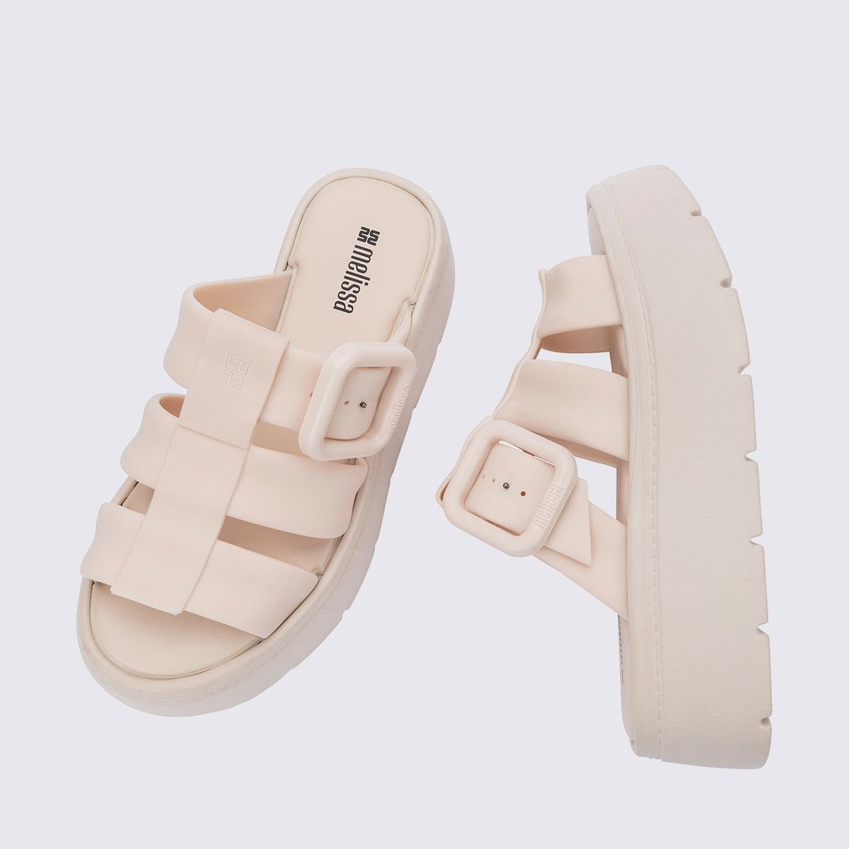 Melissa Pump Platform Bege 37802 Bege 4