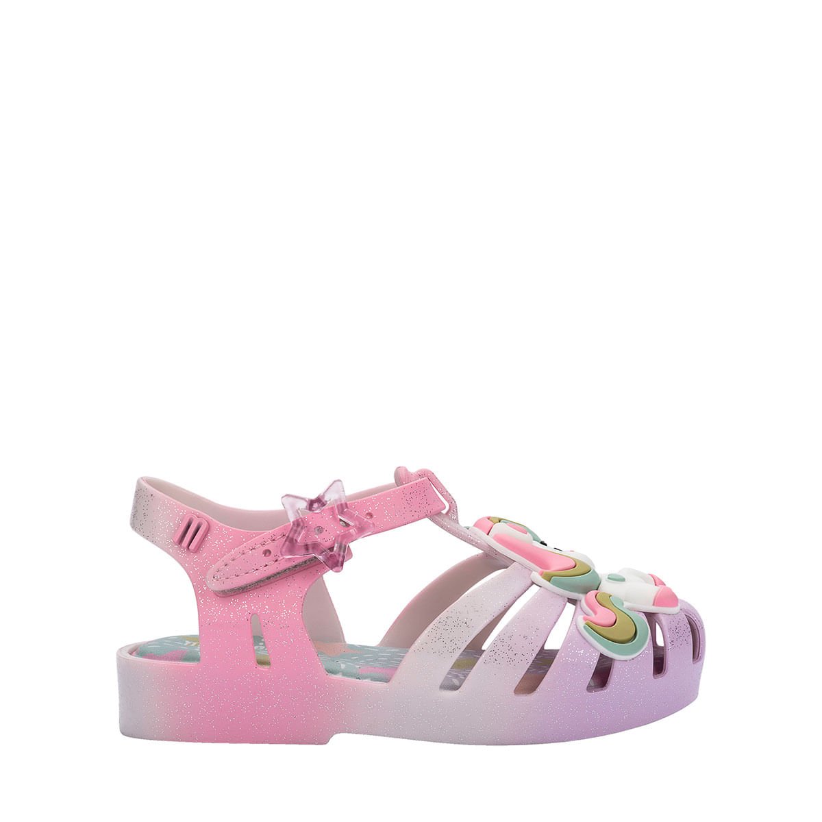 Mini Melissa Possession Uni Baby Branco Lilás Rosa 37828
