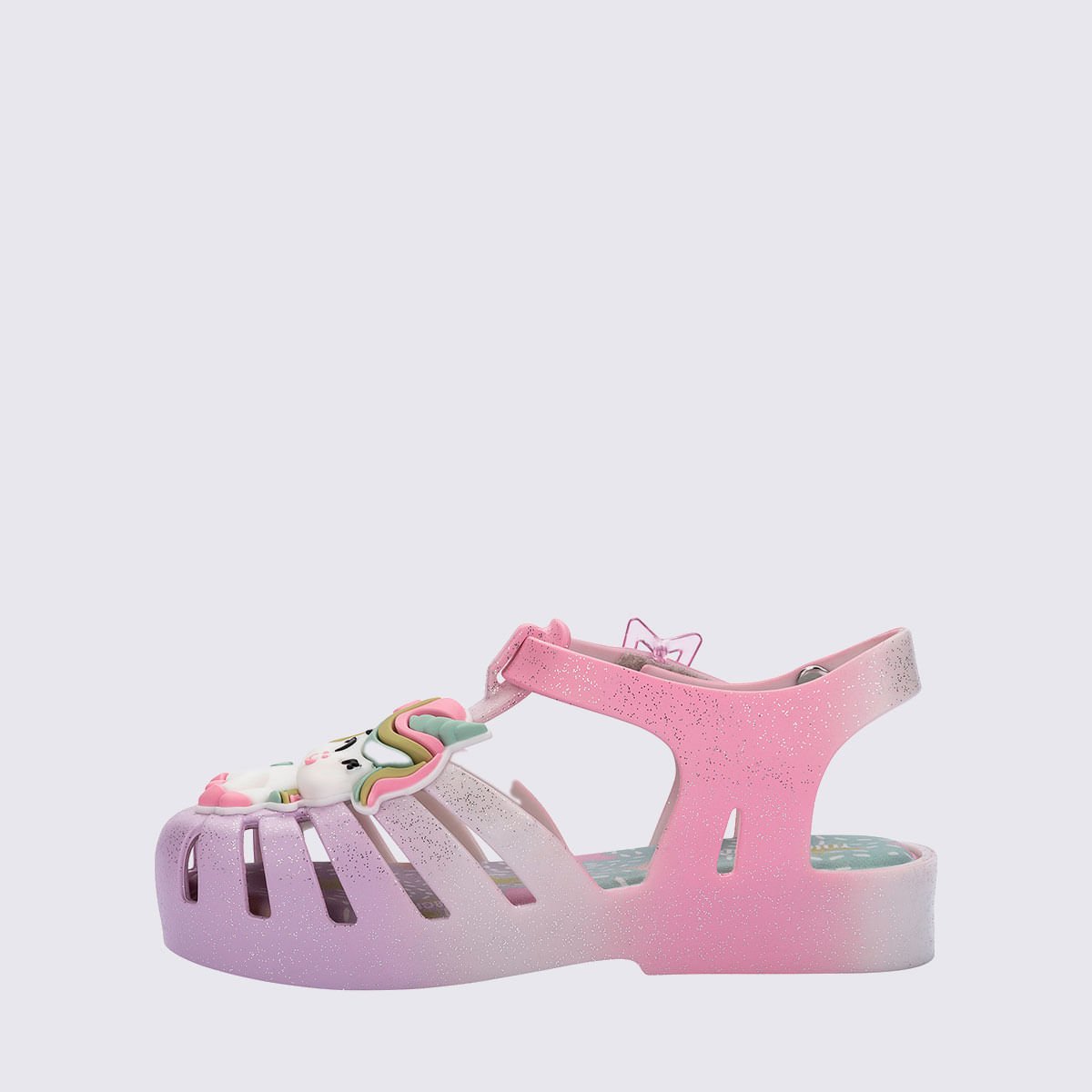 Mini Melissa Possession Uni Baby Branco Lilás Rosa 37828 Lilás/Rosa 2