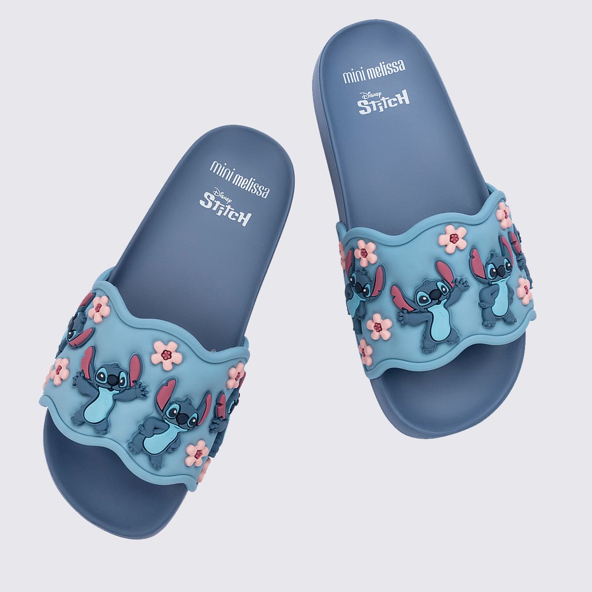 Mini Melissa Flowing Slide + Disney Infantil Azul Rosa 37878 Azul 3