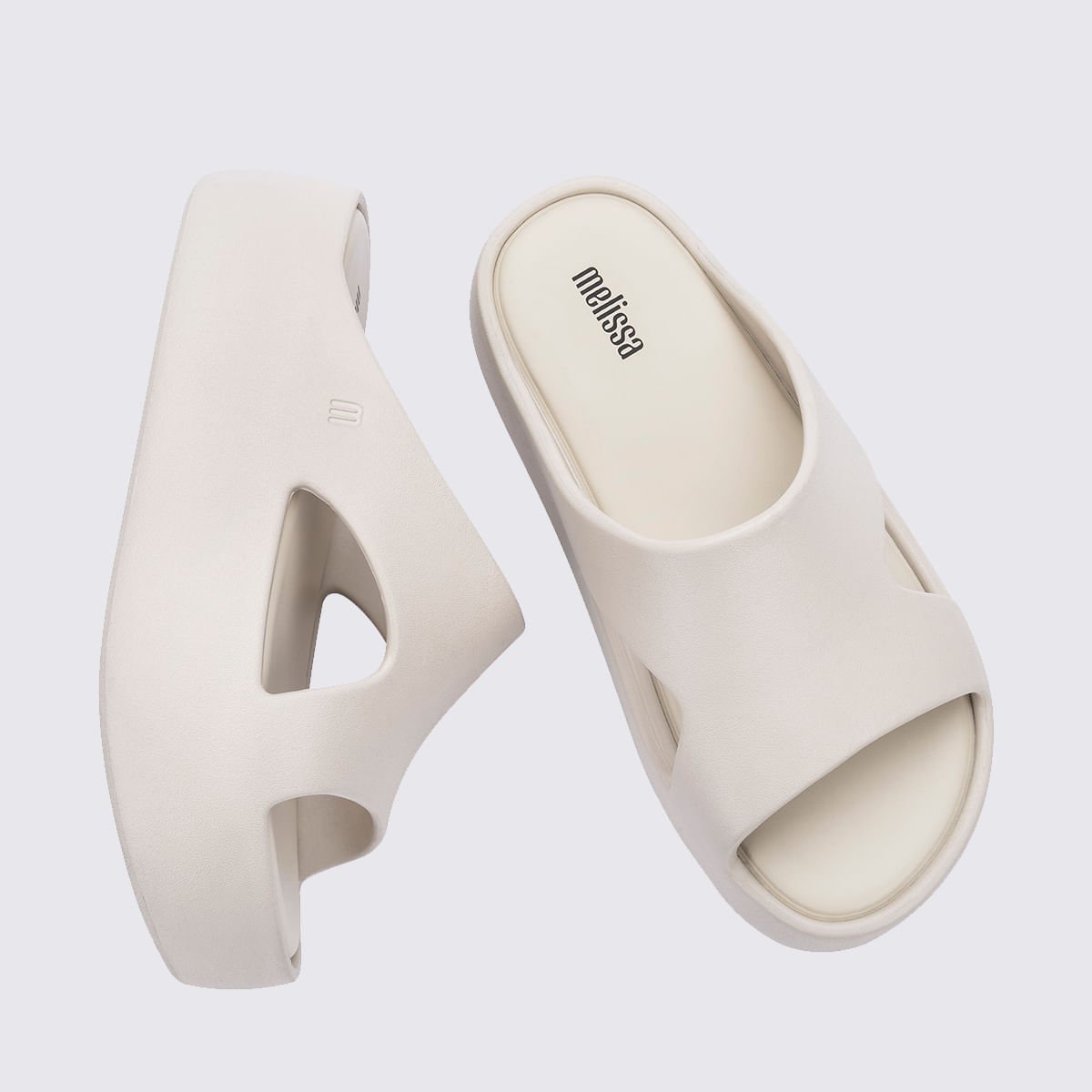 Melissa Free Cut Out Platform Bege 37911 Branco 3