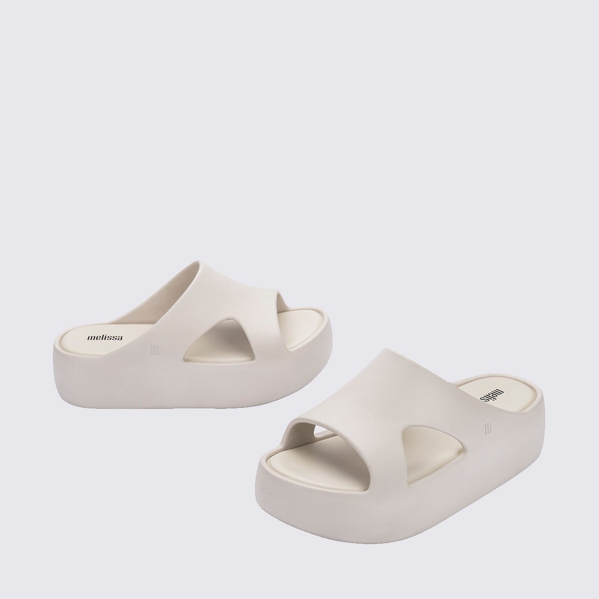 Melissa Free Cut Out Platform Bege 37911 Branco 4