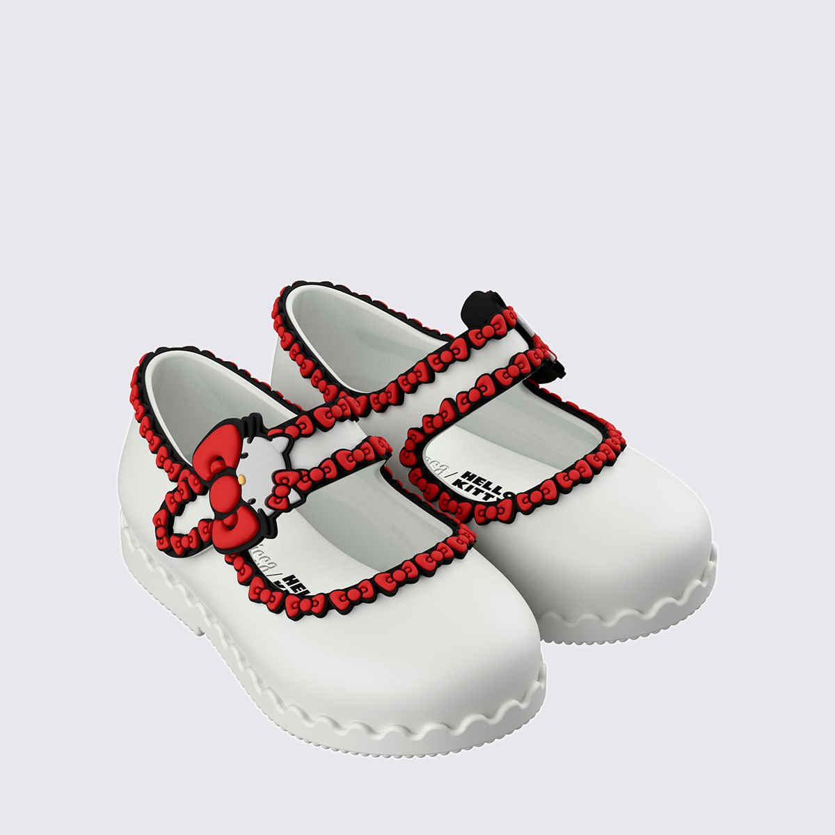 Mini Melissa Hip Ballerina + Hello Kitty And Friends Baby Branco Vermelho 37993 Branco 2