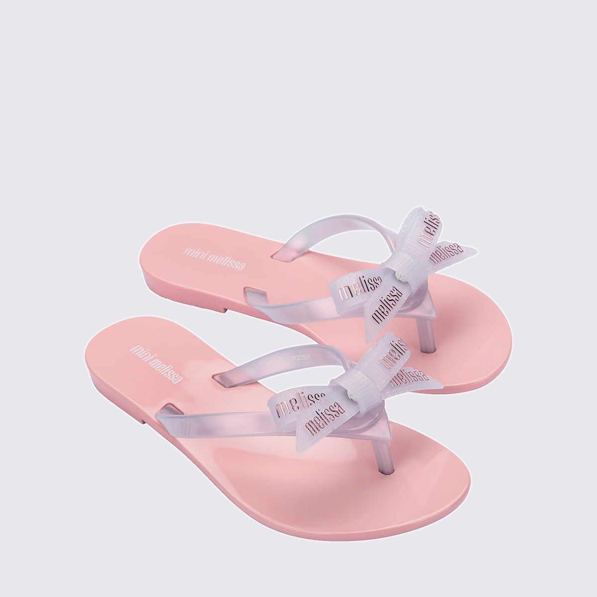 Mini Melissa Harmonic M-Lover Infantil Rosa Perolado 35806 Rosa 3
