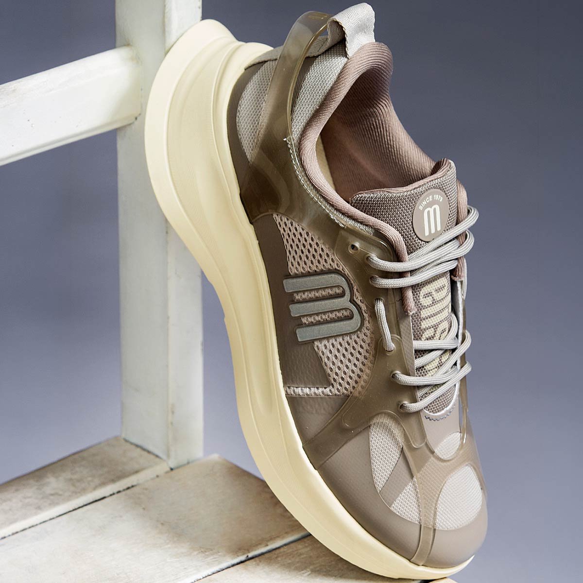 Melissa X Beat I Cinza Bege 39505 Cinza