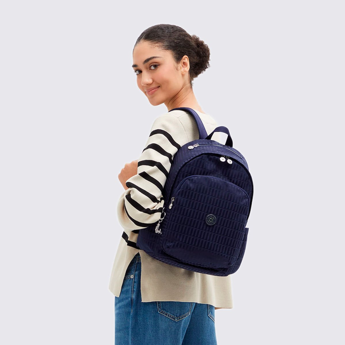 Mochila Kipling Delia M Azul I31499HZ Azul Marinho 6