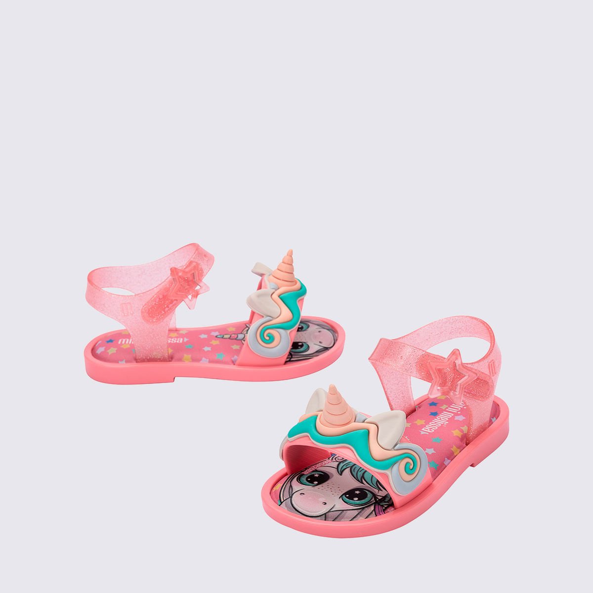 Mini Melissa Mar Sandal Uni Baby Rosa 37827 Rosa 3