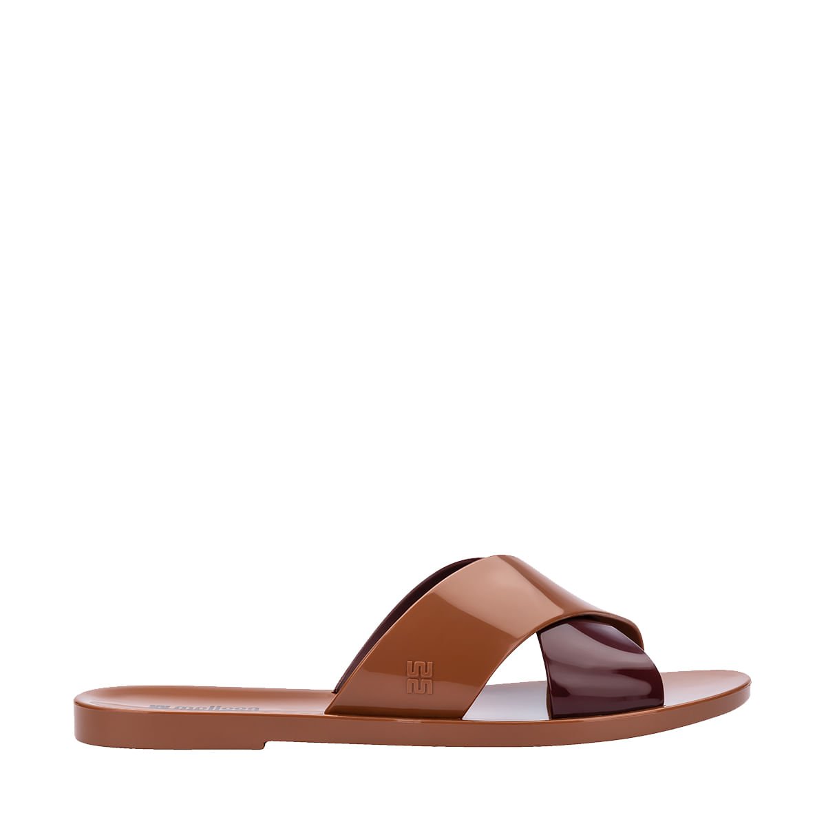 Melissa Essential Cross Slide Marrom Bordô 38071