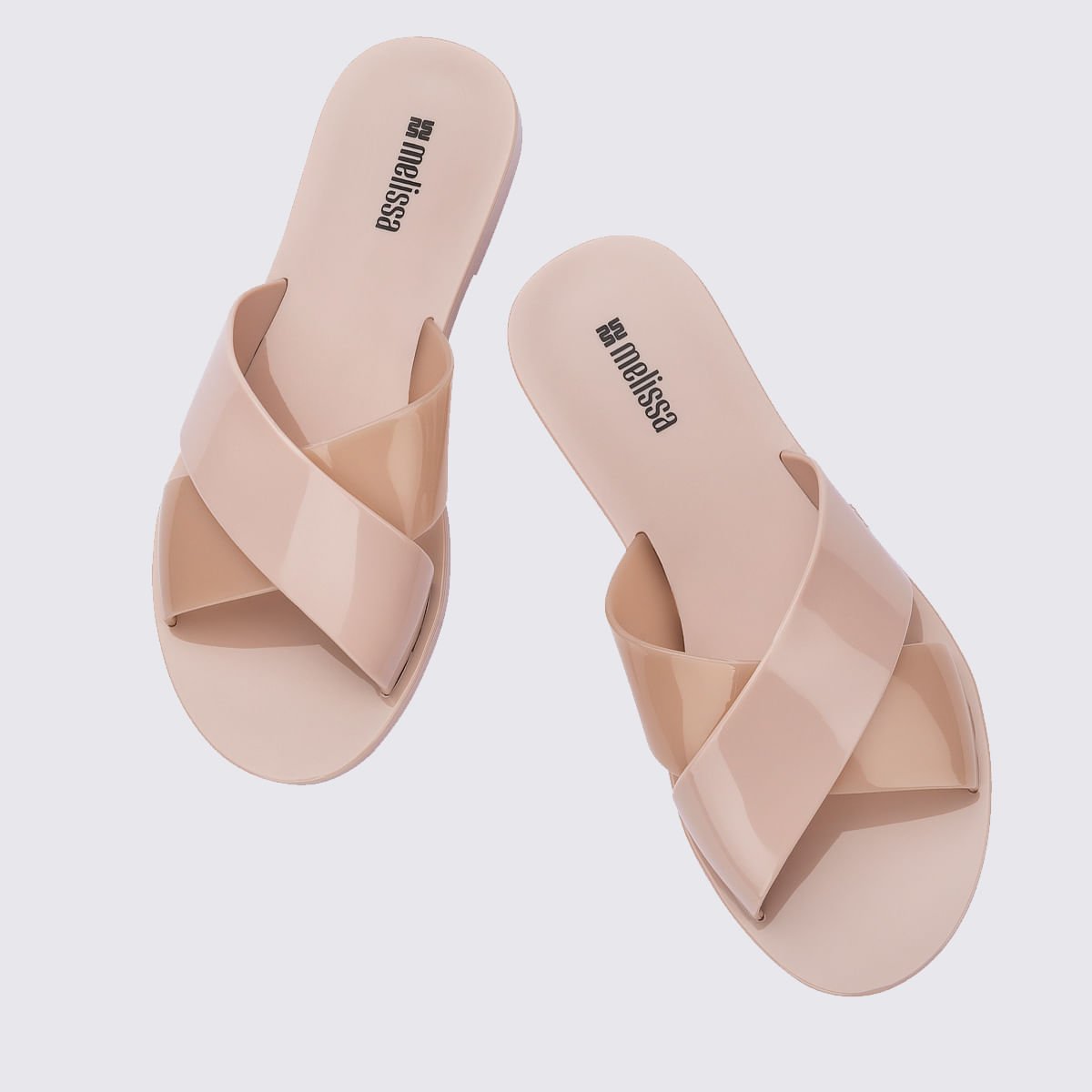 Melissa Essential Cross Slide Rosa 38071 Bege 3