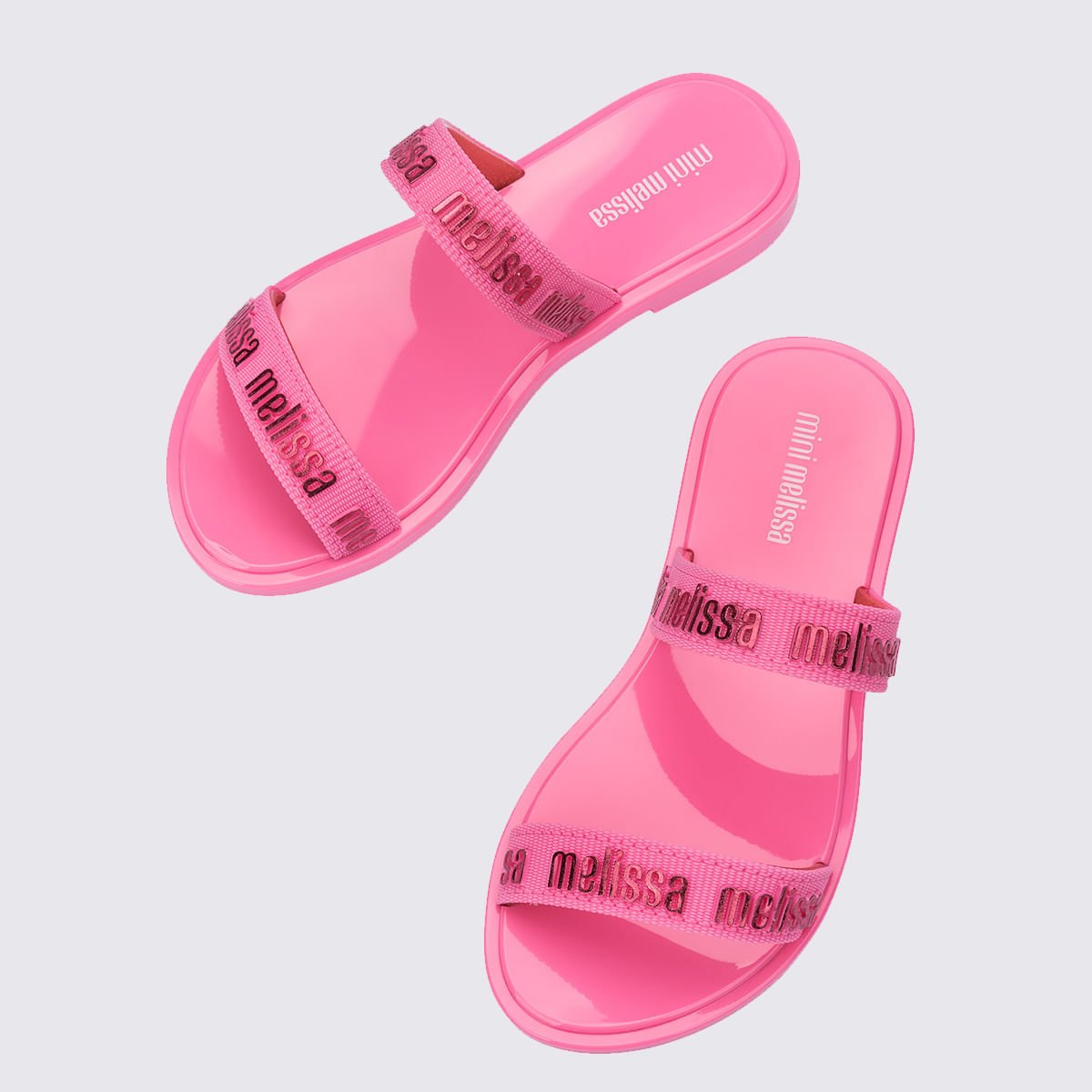 Mini Melissa Duo M Lover Slide Infantil Rosa 38092 Rosa 3