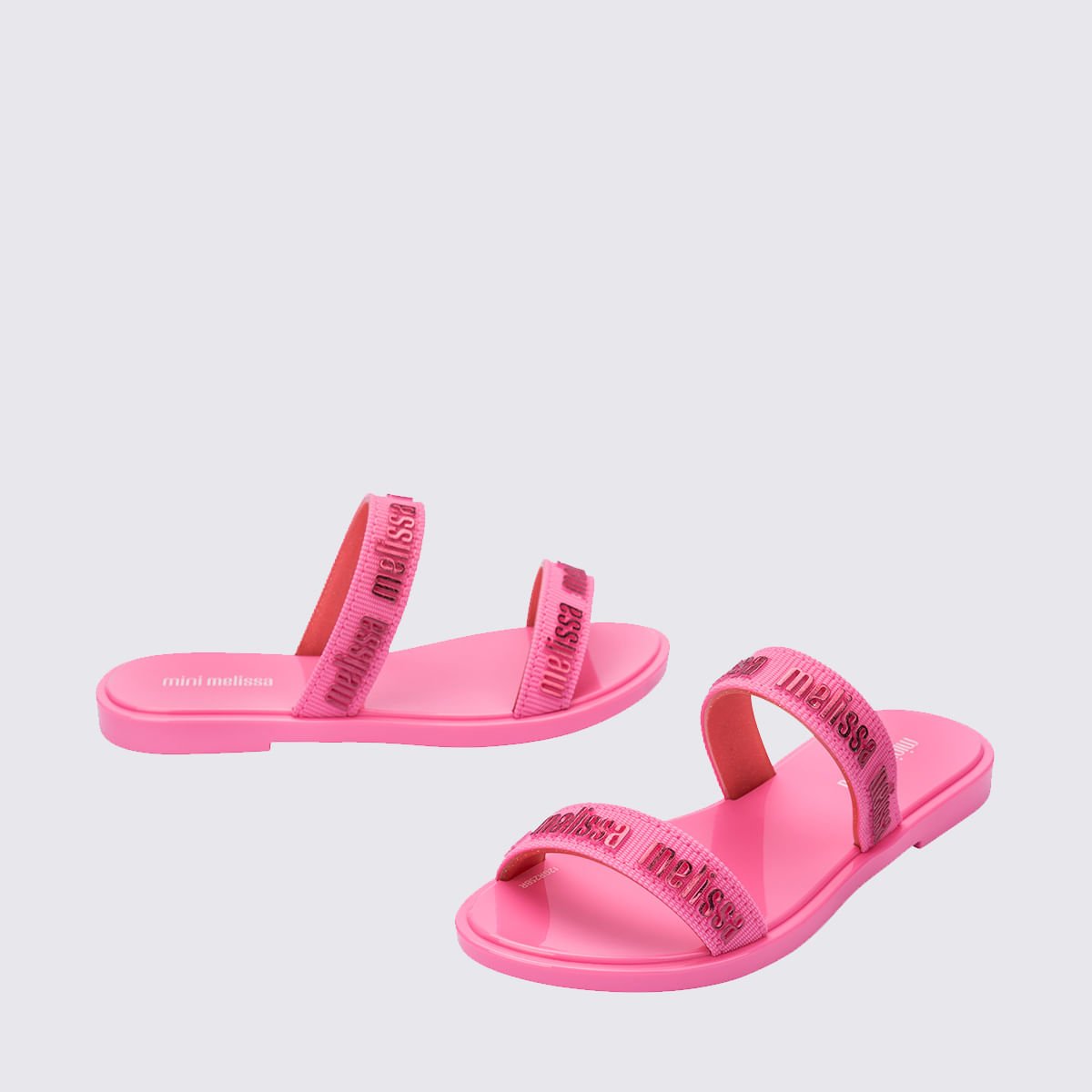 Mini Melissa Duo M Lover Slide Infantil Rosa 38092 Rosa 4