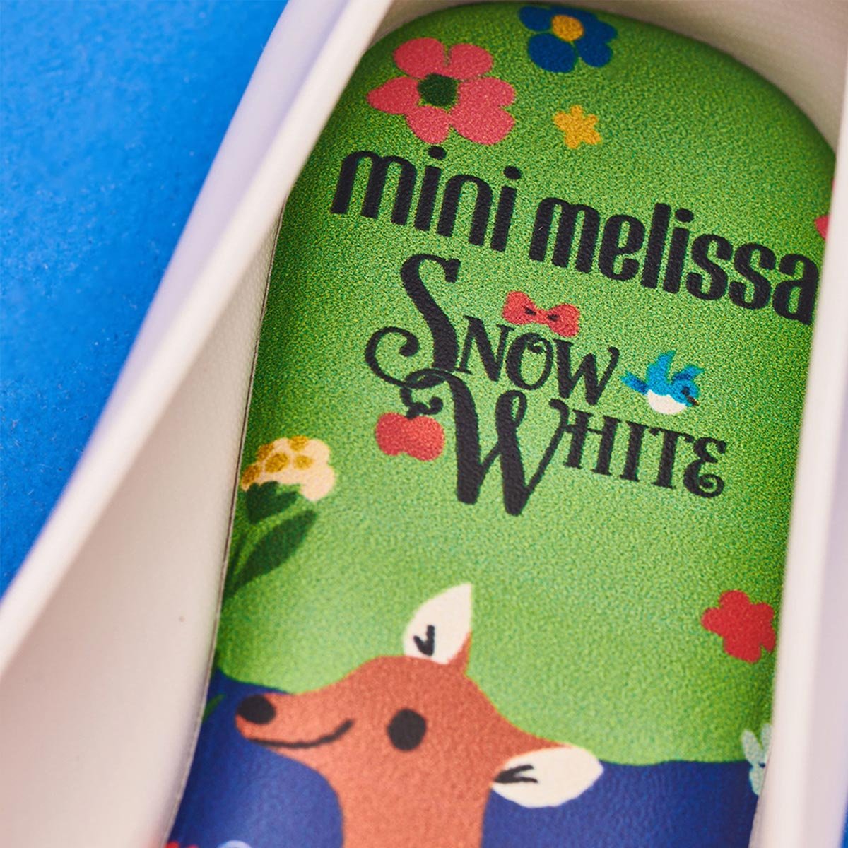 Mini Melissa Sweet Love + Snow White Branco Vermelho 35853 Branco 5