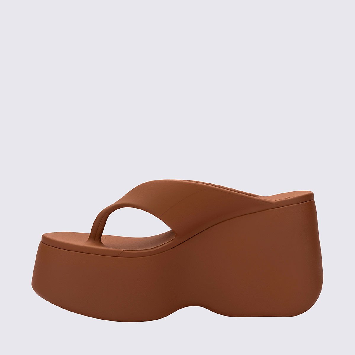 Melissa Free Thong Wedge Marrom 37862 Marrom 2