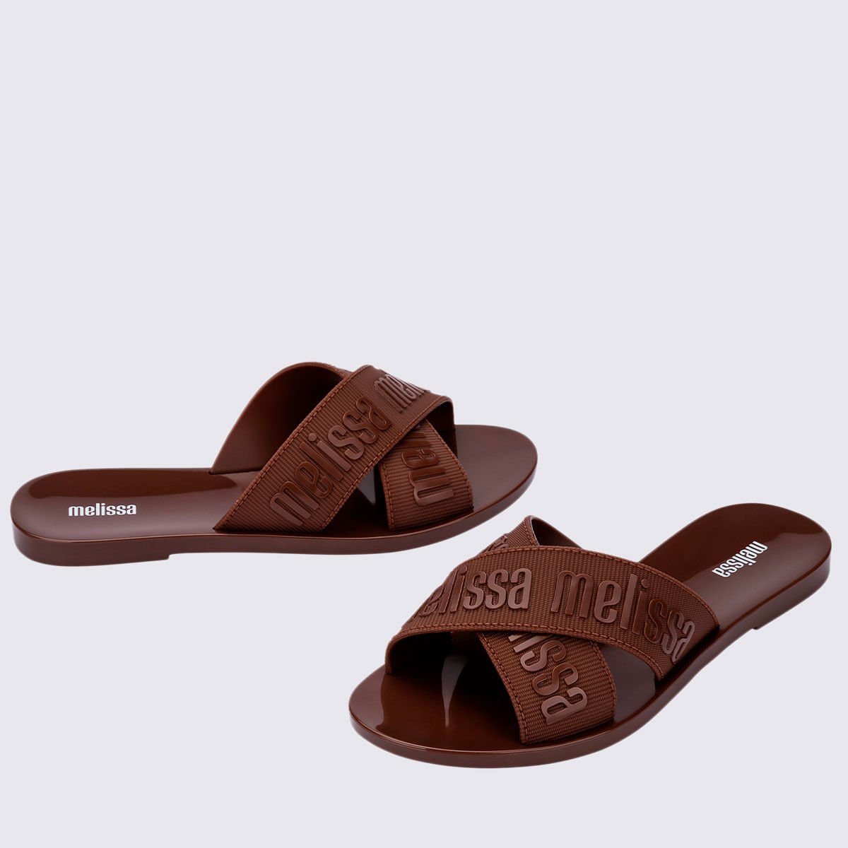 Melissa M Lover Slide Marrom 35740 Marrom 3