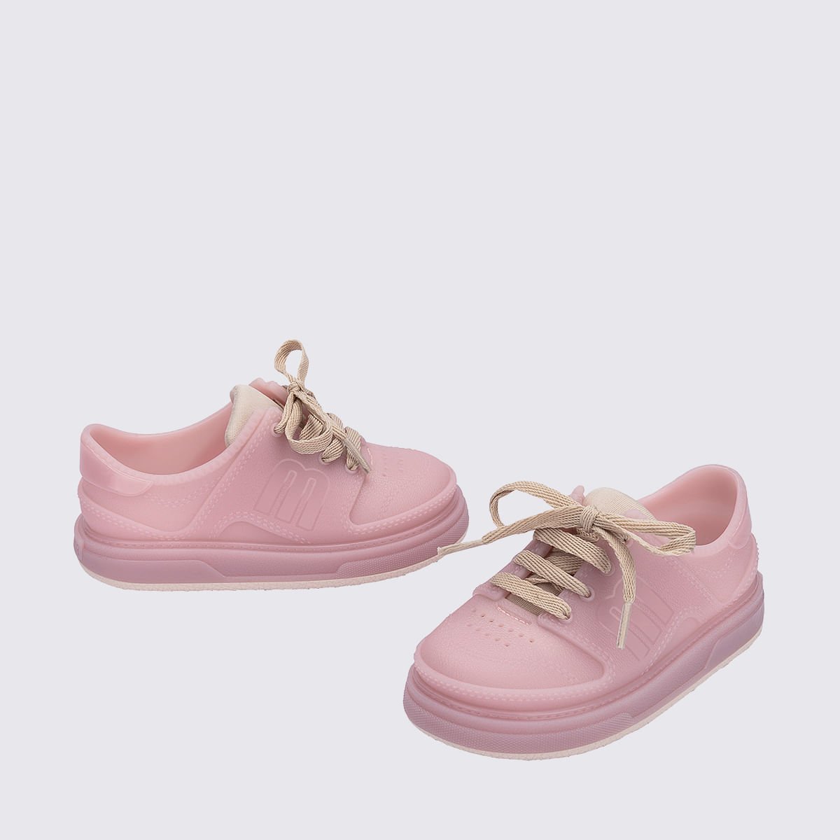 Mini Melissa Bold Sneaker Baby Rosa Bege 36128 Rosa 4