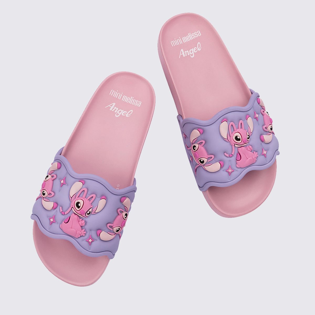Mini Melissa Flowing Slide + Disney Infantil Rosa Lilás 37878 Rosa/Lilás 3