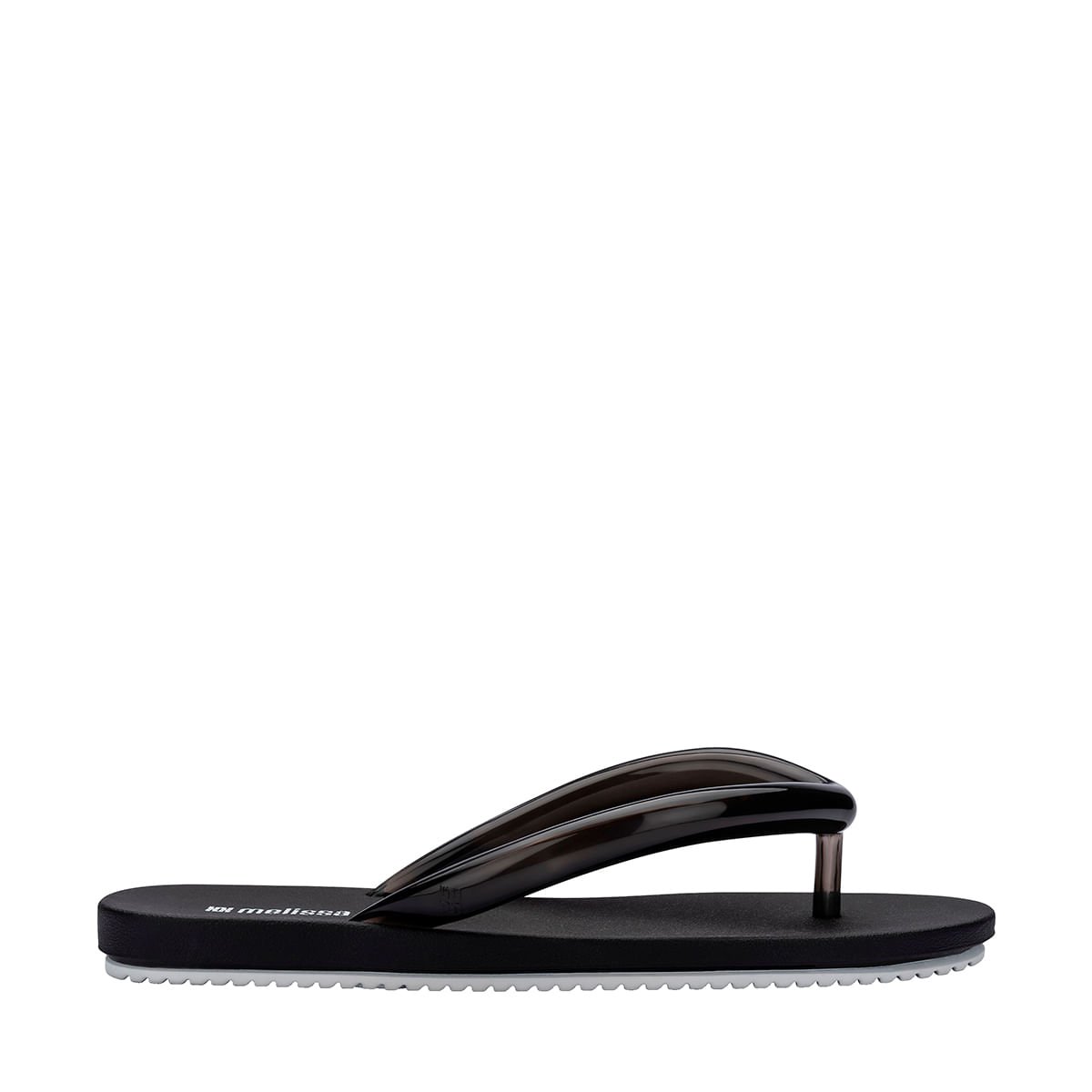 Melissa Flip Flop Airflow Preto Branco 37942