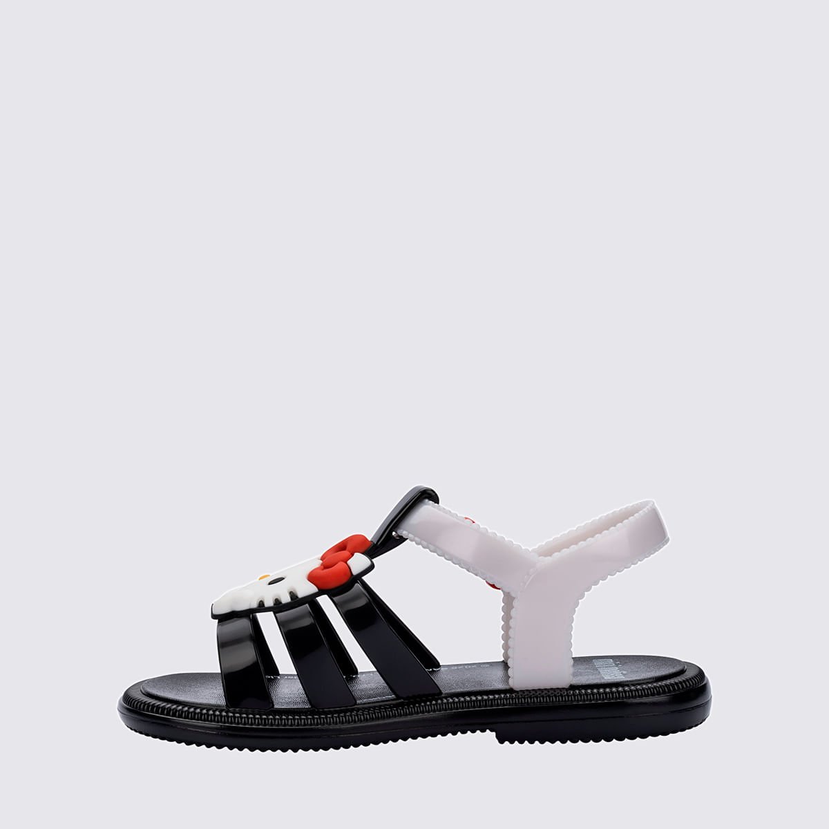 Mini Melissa Hip + Hello Kitty Baby Preto Branco 37872 Preto 2