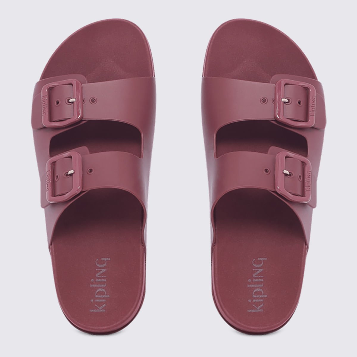 Chinelo Kipling Flat Lounge Wine 900005FW Vinho 2