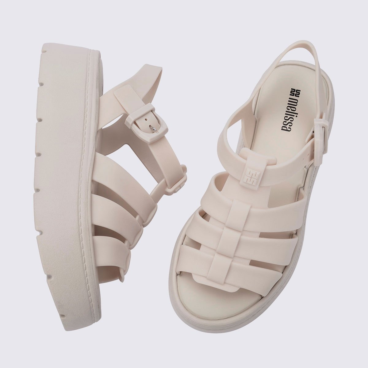 Melissa Up Platform Bege Claro 37065 Bege 4