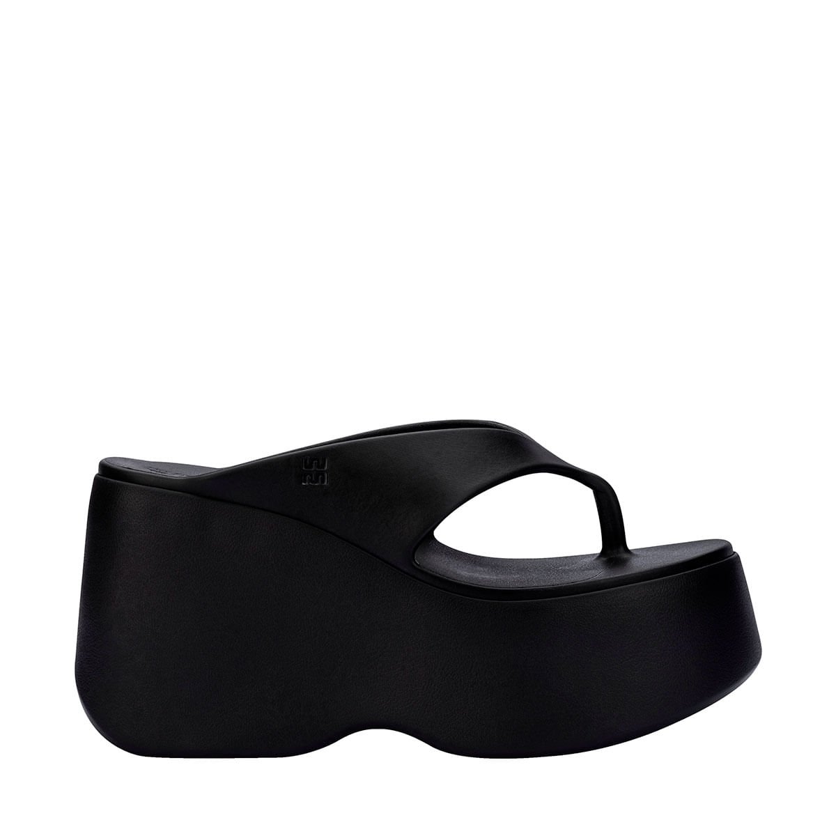 Melissa Free Thong Wedge Preto 37862