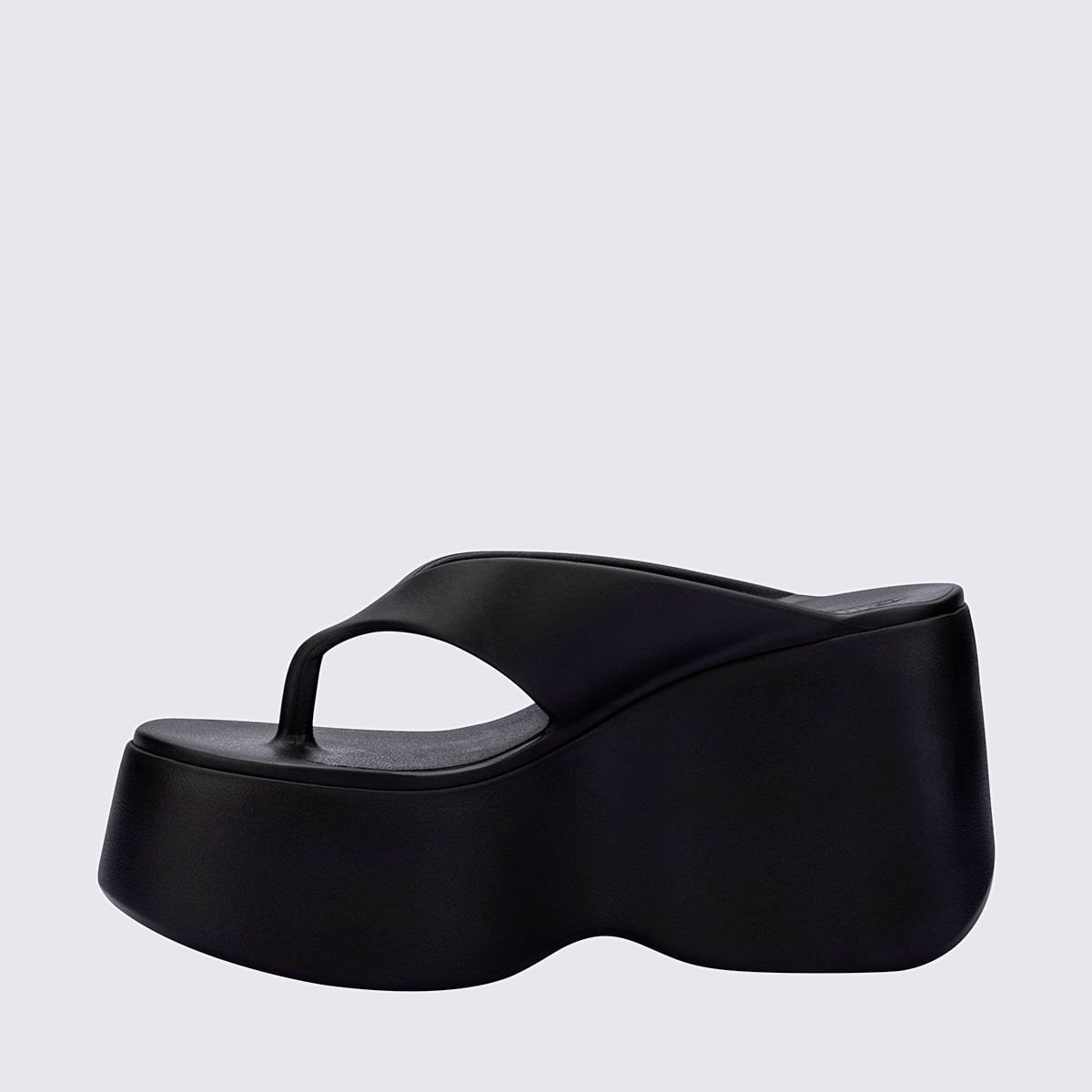 Melissa Free Thong Wedge Preto 37862 Preto 2