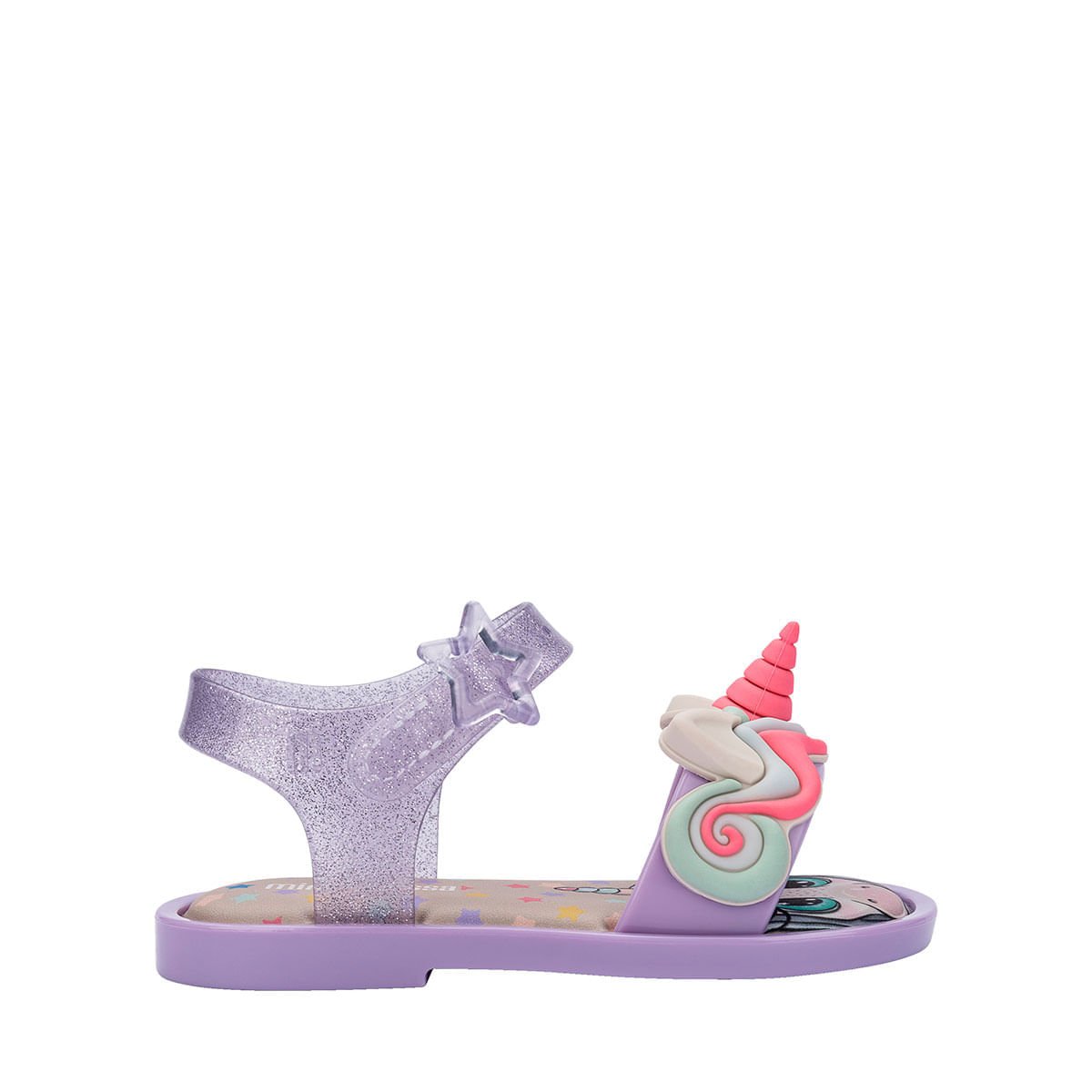 Mini Melissa Mar Sandal Uni Baby Lilás 37827