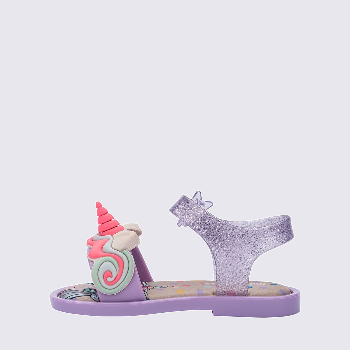 Mini Melissa Mar Sandal Uni Baby Lilás 37827 Lilás 2
