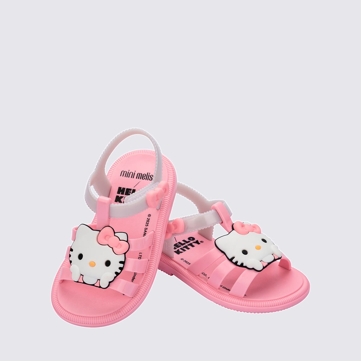 Mini Melissa Hip + Hello Kitty Baby Rosa Branco 37872 Rosa 4