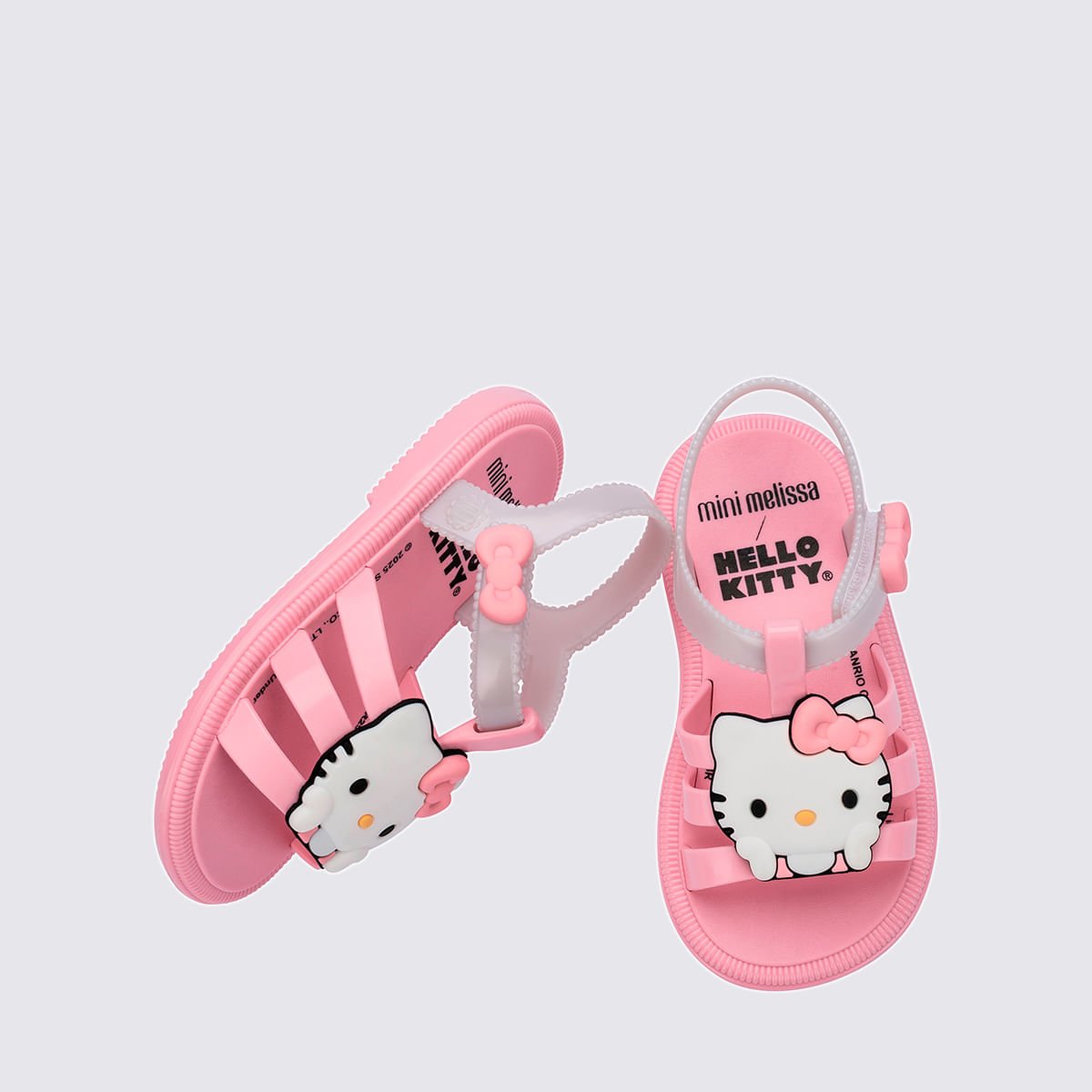 Mini Melissa Hip + Hello Kitty Baby Rosa Branco 37872 Rosa 5