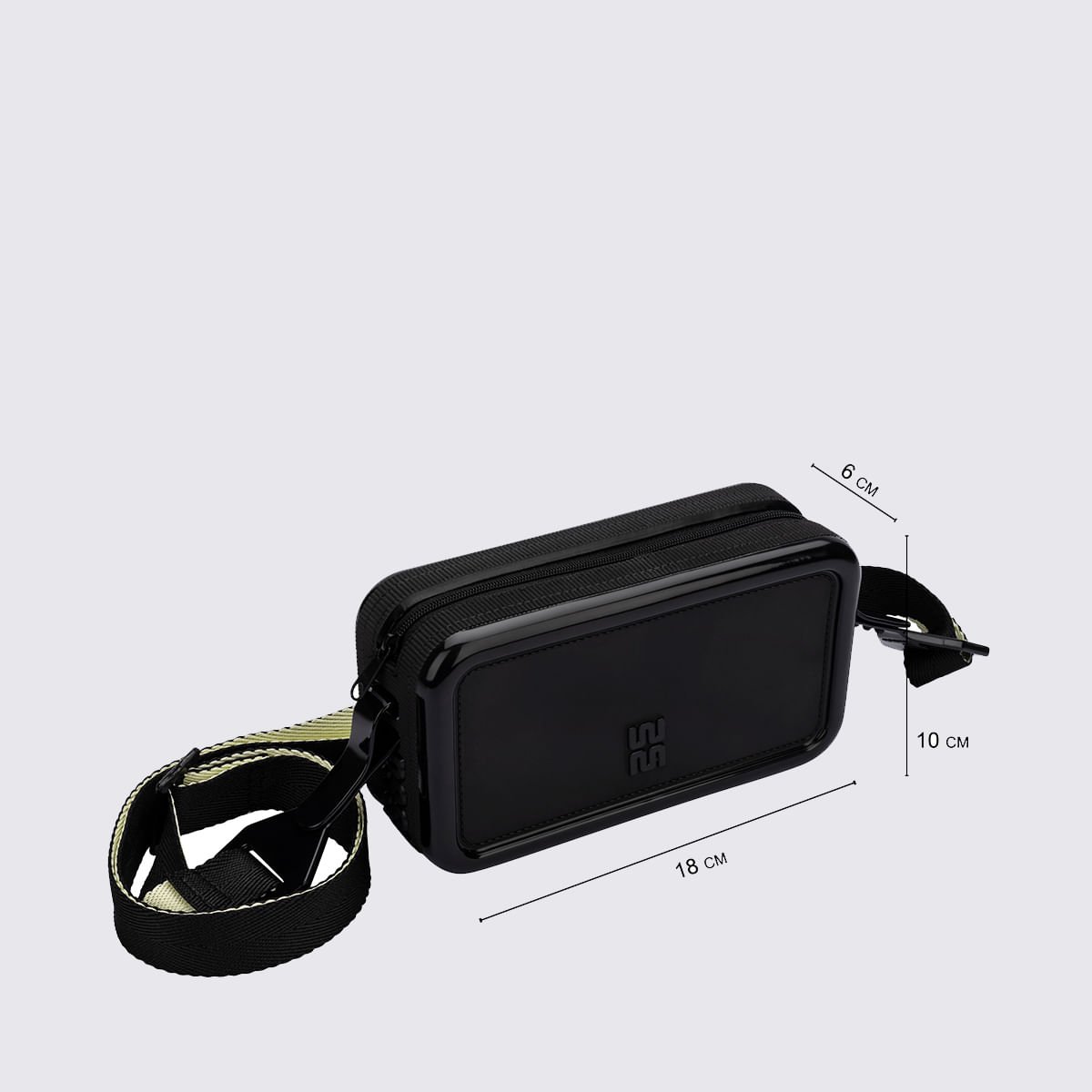 Melissa Duo Strap Bag Preto 34513 Preto 5