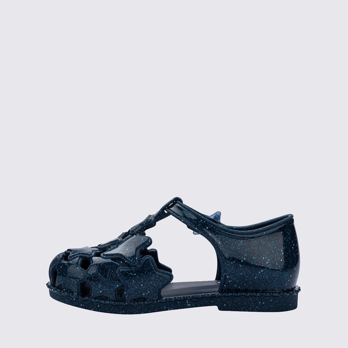 Mini Melissa Starry Baby Azul Glitter 38051 Azul Marinho 2
