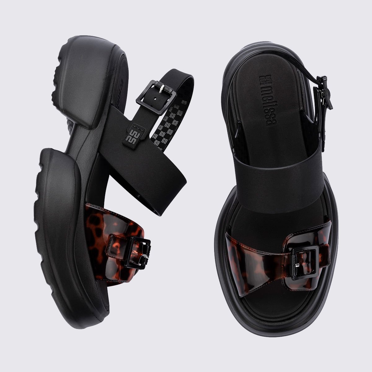 Melissa Push Preto Tartaruga 38069 Preto 3