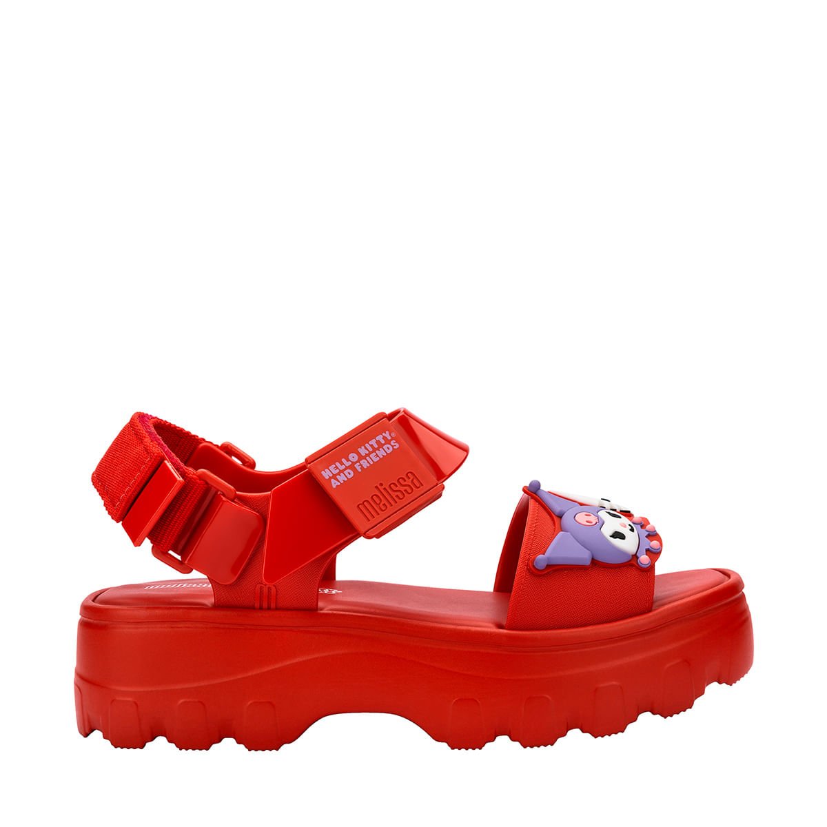 Melissa Kick Off Sandal + Hello Kitty And Friends Vermelho 37876
