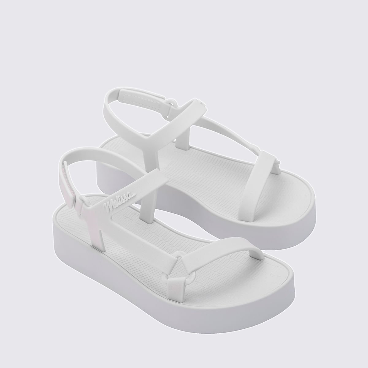 Mini Melissa Sun Downtown Platform Infantil Branco 38064 Branco 3