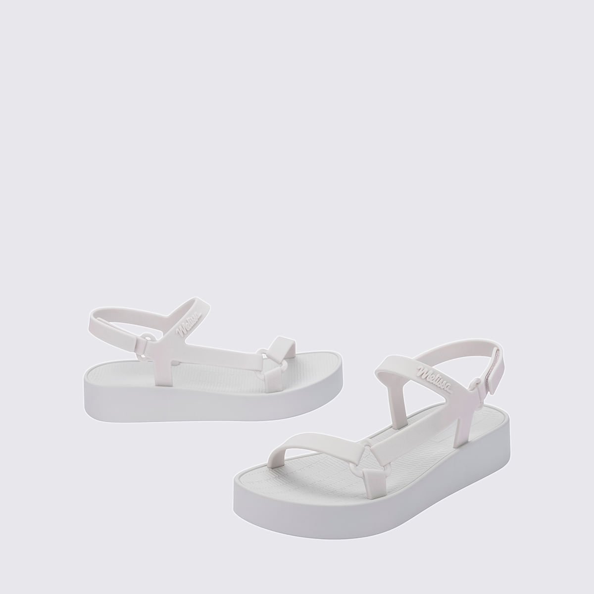 Mini Melissa Sun Downtown Platform Infantil Branco 38064 Branco 4