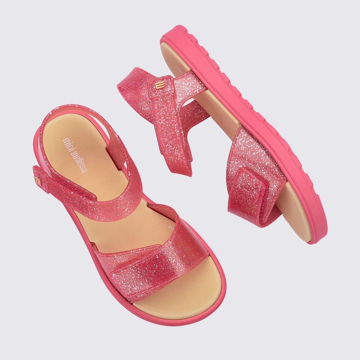 Mini Melissa Joy Infantil Rosa Amarelo 38085 Rosa 3