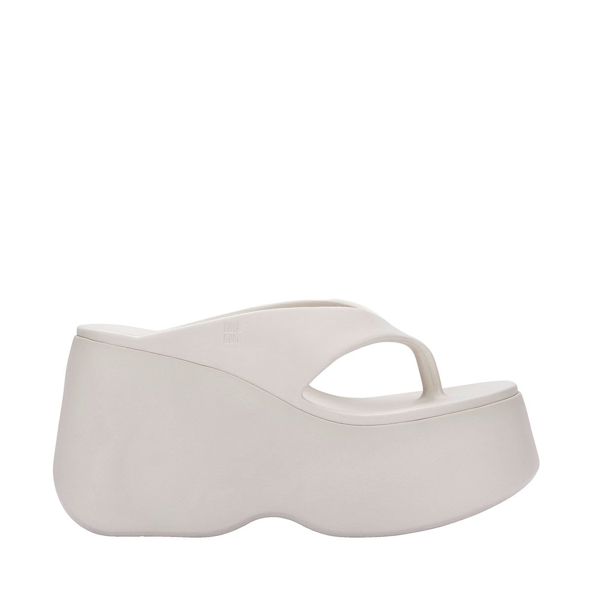 Melissa Free Thong Wedge Bege Claro 37862