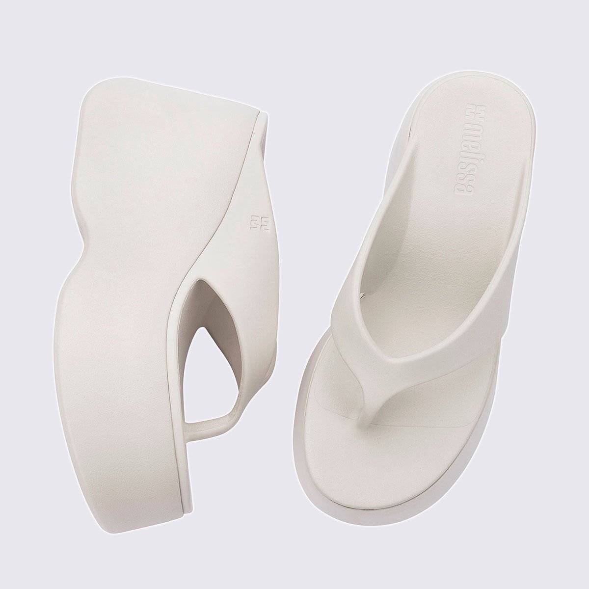 Melissa Free Thong Wedge Bege Claro 37862 Bege 4