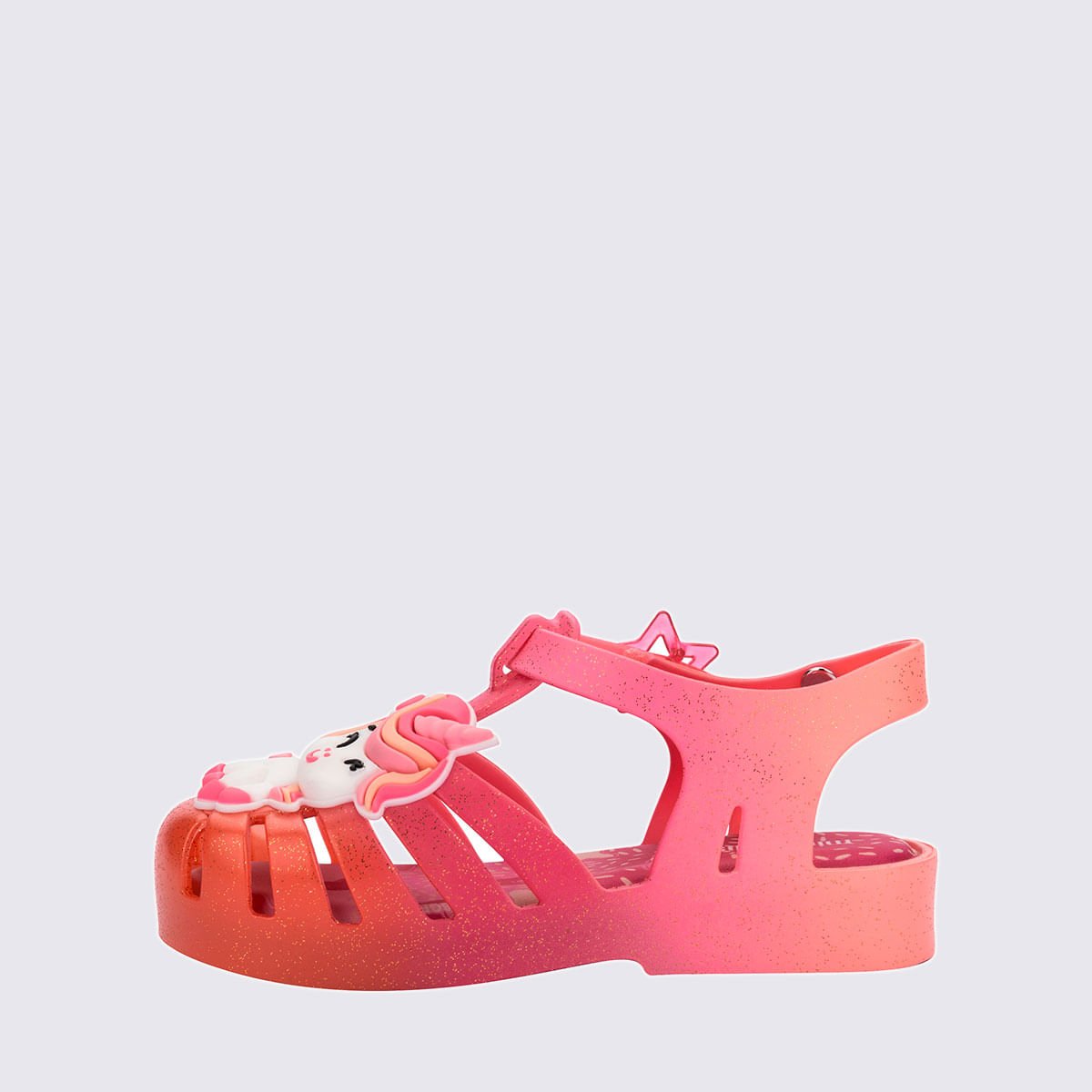 Mini Melissa Possession Uni Baby Rosa Laranja Branco 37828 Laranja 2